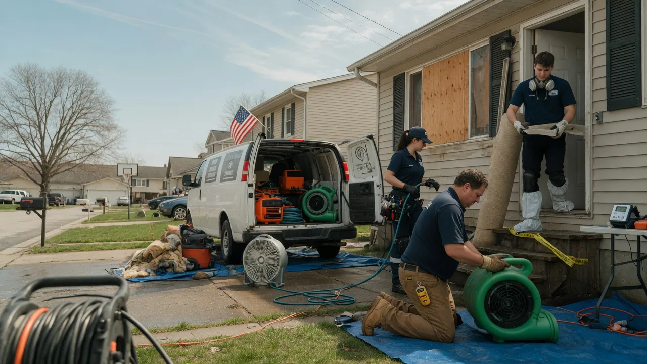 Water Damage Restoration in Chattanooga, OK near me